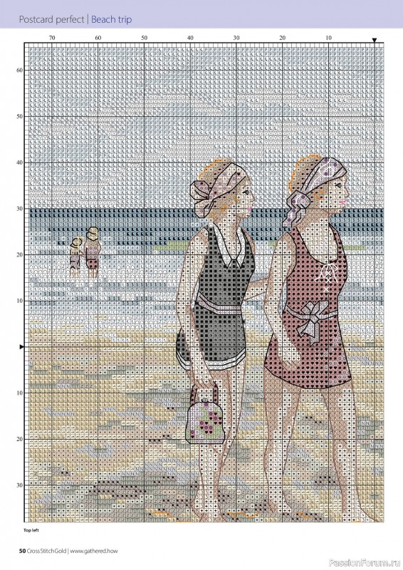 Коллекция вышивки в журнале «Cross Stitch Gold - Figures Collection 2023»