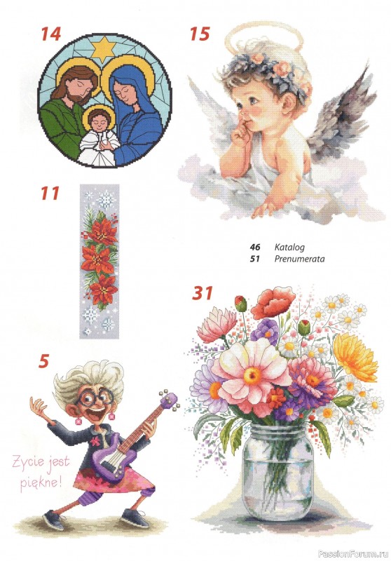 Коллекция вышивки в журнале «Igla Malowane №1 2024»