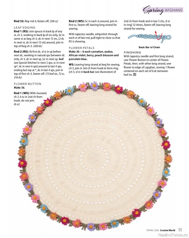 Вязаные проекты крючком в журнале &laquo;Crochet World - Spring 2026&raquo;