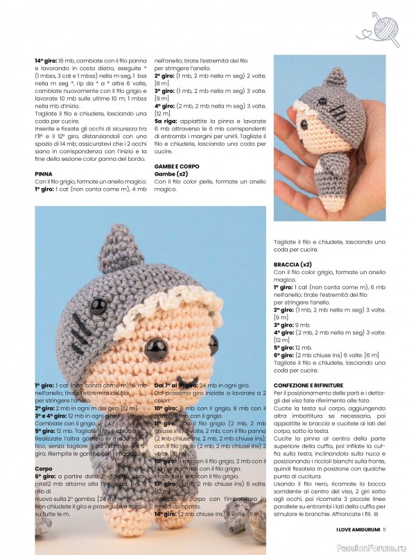 Вязаные проекты крючком в журнале «I Love Amigurumi №33 2026»