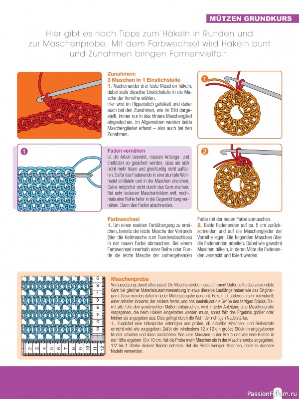 Вязаные проекты спицами в журнале «Hundert Seiten voller Ideen №4 2025»