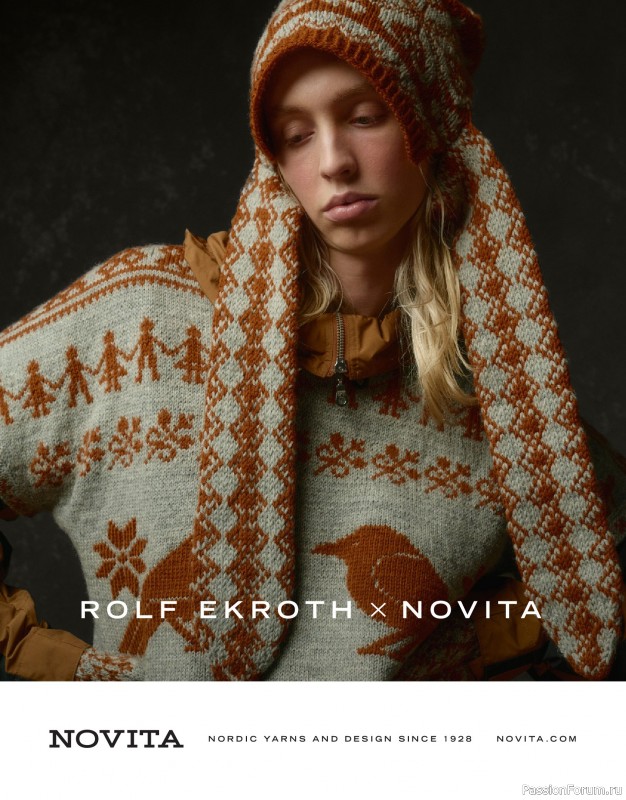 Вязаные проекты спицами в журнале «Laine Magazine №22 2024 Autumn»