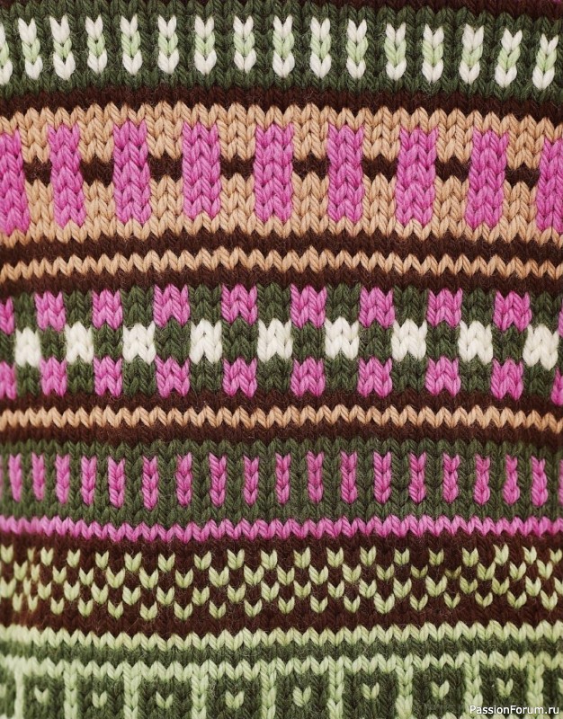Вязаные проекты в книге «Fearless Fair Isle Knitting»