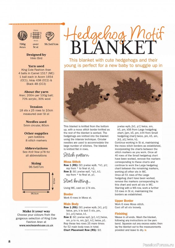 Вязаные проекты в журнале «Knit Now №189 2025»