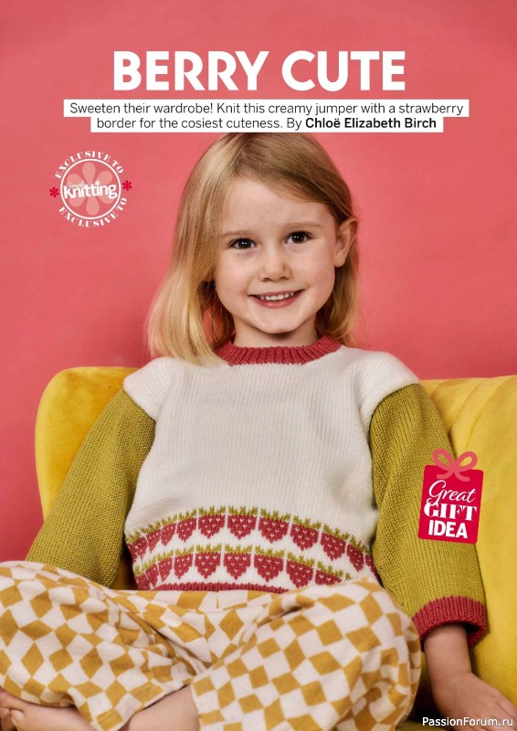 Вязаные проекты в журнале «Simply Knitting №271 2025»