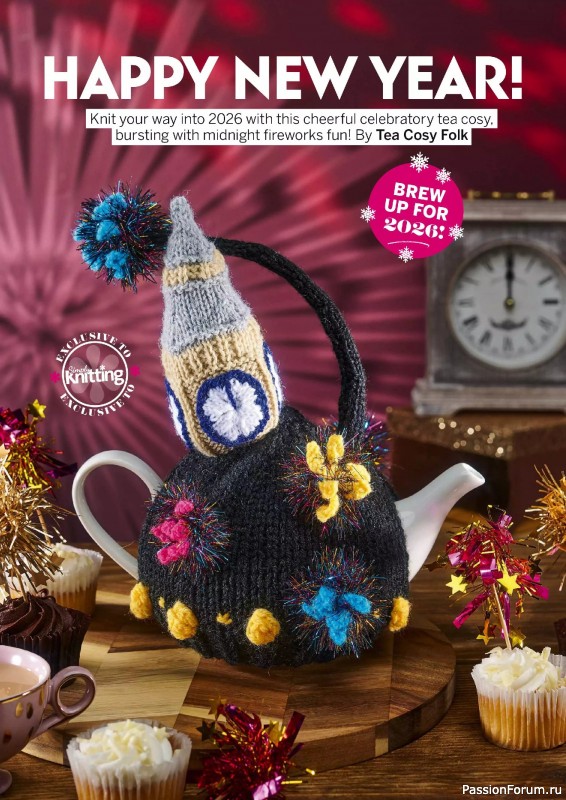 Вязаные проекты в журнале «Simply Knitting №271 2025»