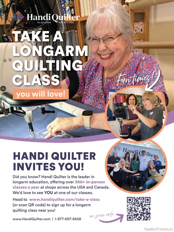 Коллекция проектов для рукодельниц в журнале «American Patchwork & Quilting №196 2025»