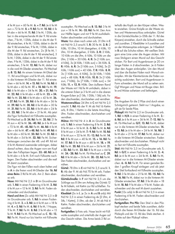 Коллекция проектов для рукодельниц в журнале «Anna Germany №1 2026»