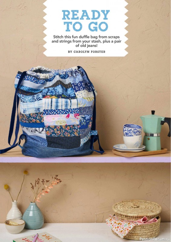 Коллекция проектов для рукодельниц в журнале &laquo;Love Patchwork & Quilting №159 2026&raquo;