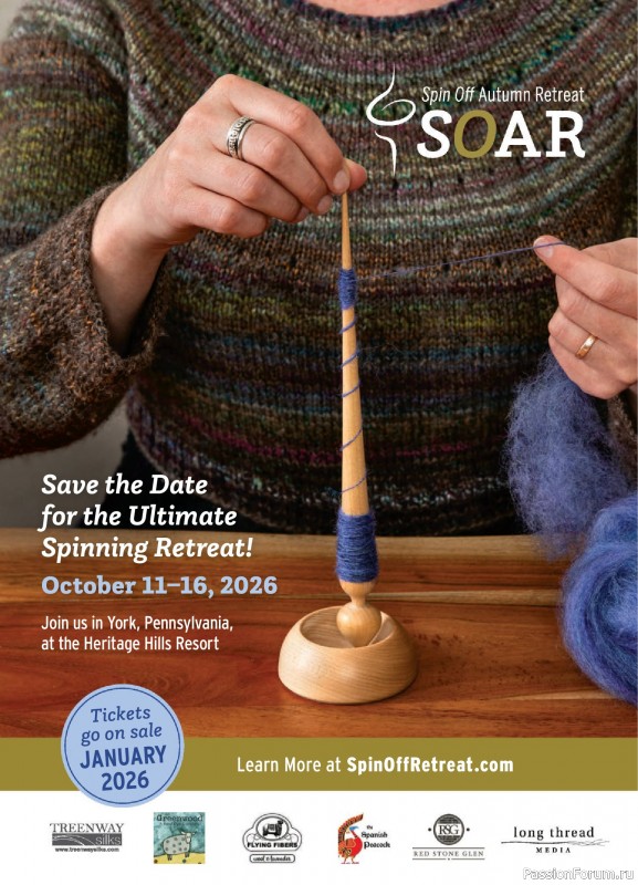 Коллекция проектов для рукодельниц в журнале &laquo;PieceWork - Spring 2025&raquo;