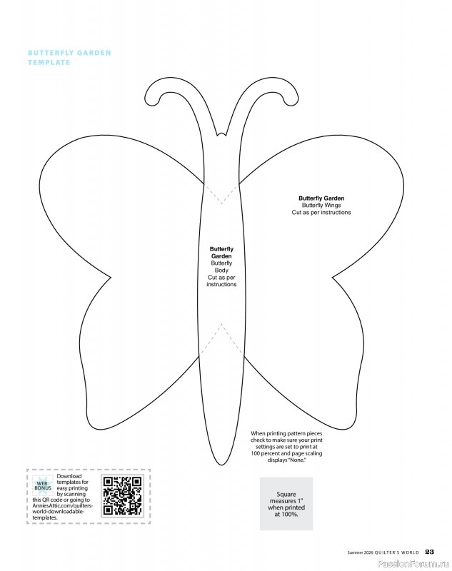 Коллекция проектов для рукодельниц в журнале &laquo;Quilter's World - Summer 2026&raquo;