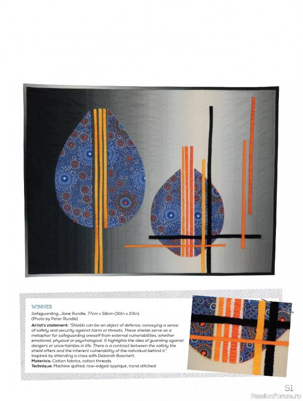 Коллекция проектов для рукодельниц в журнале «Quilters Companion №136 2025»