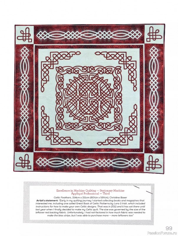 Коллекция проектов для рукодельниц в журнале «Quilters Companion №136 2025»