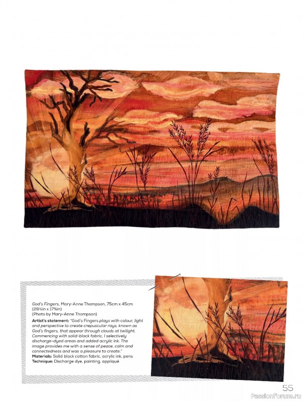 Коллекция проектов для рукодельниц в журнале «Quilters Companion №136 2025»