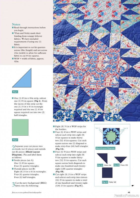 Коллекция проектов для рукодельниц в журнале «Todays Quilter №126 2025»