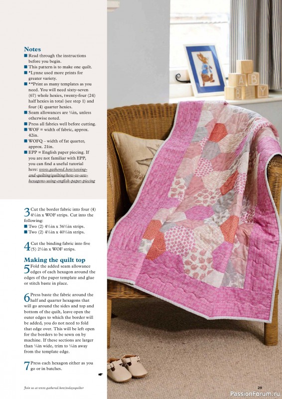 Коллекция проектов для рукодельниц в журнале &laquo;Todays Quilter №139 2026&raquo;