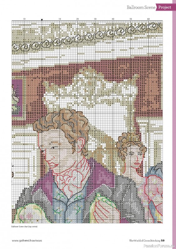 Коллекция вышивки в журнале «The World of Cross Stitching №330 2023»