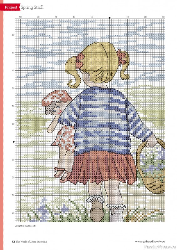 Коллекция вышивки в журнале &laquo;The World of Cross Stitching №371 2026&raquo;