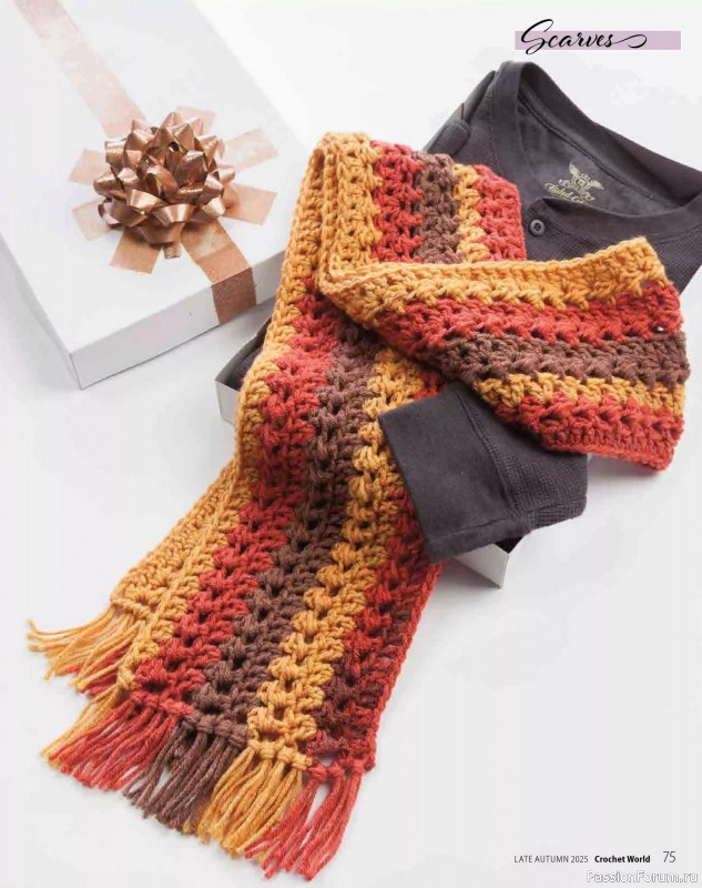 Вязаные проекты крючком в журнале «Crochet World Specials - Late Autumn 2025»