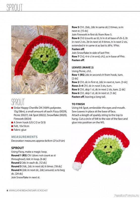 Вязаные проекты крючком в журнале «Simply Crochet №169 2025»