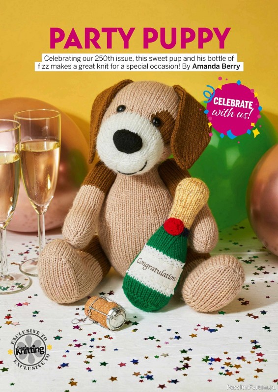 Вязаные проекты крючком в журнале «Simply Knitting №250 2024»