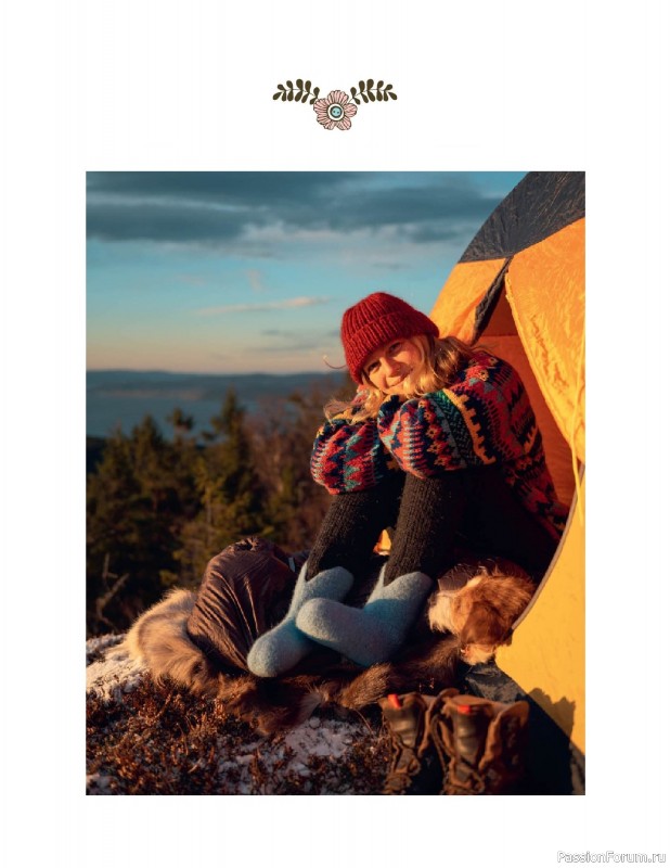 Вязаные проекты в книге «Happy Nordic Knits»