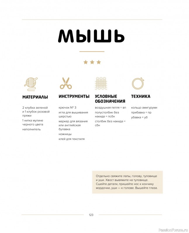 Вязаные проекты в книге «Такса-милашка и другие амигуруми». Продолжение