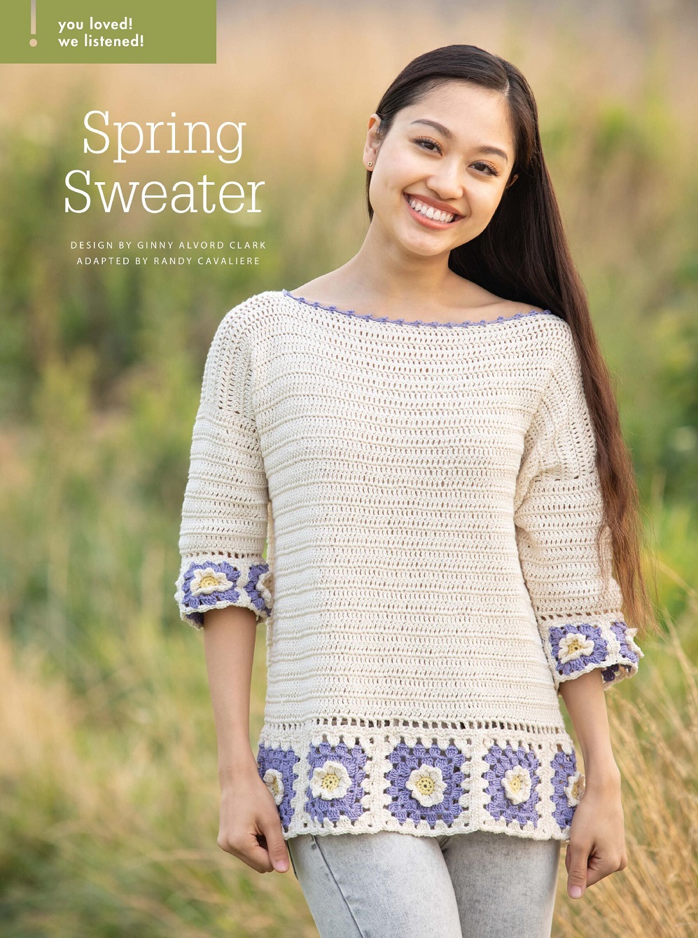 Весенняя коллекция в журнале "Crochet! - Spring" 2022