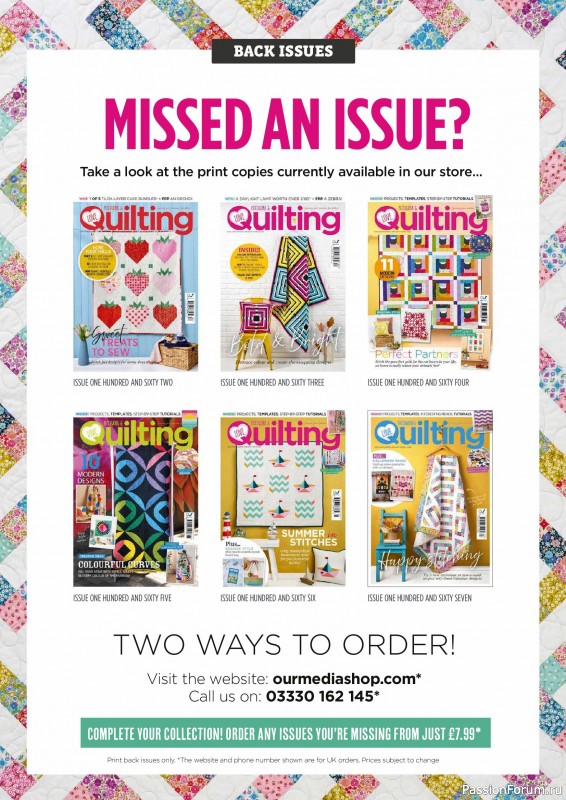 Коллекция проектов для рукодельниц в журнале «Love Patchwork & Quilting №168 2026»