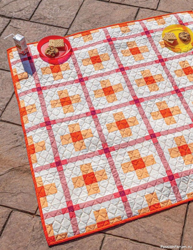 Коллекция проектов для рукодельниц в журнале «McCalls Quilting - Spring 2025»