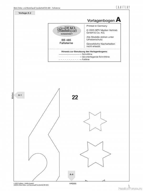 Коллекция проектов для рукодельниц в журнале «Mein Deko und Bastelspaß BS485 2025»