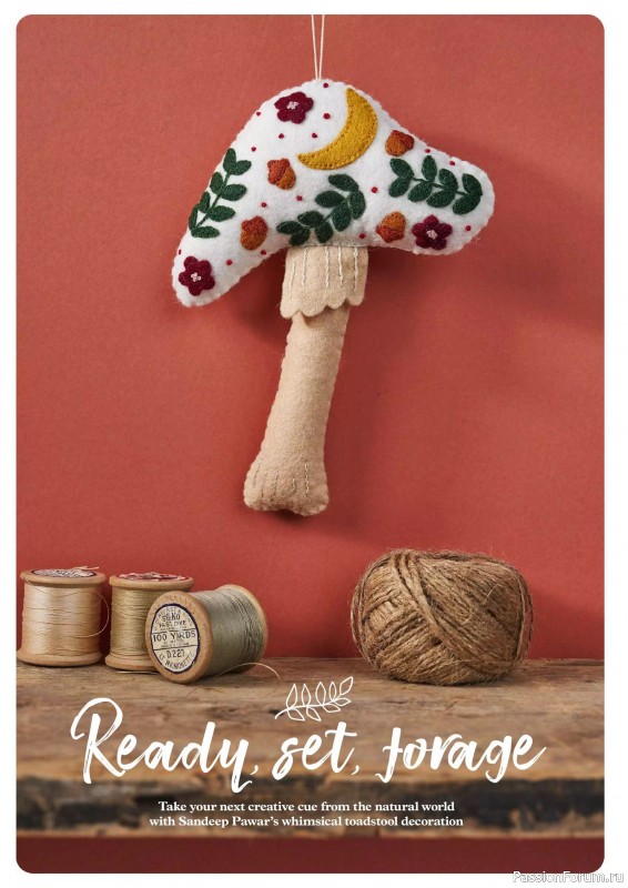Коллекция проектов для рукодельниц в журнале «Mollie Makes Presents - Crafting for Autumn 2025»