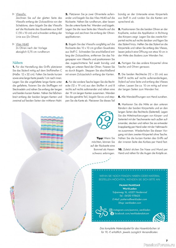 Коллекция проектов для рукодельниц в журнале «Patchwork & Nähen №2 2026»