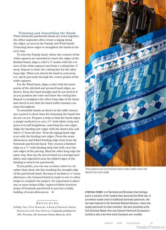 Коллекция проектов для рукодельниц в журнале &laquo;PieceWork - Spring 2025&raquo;