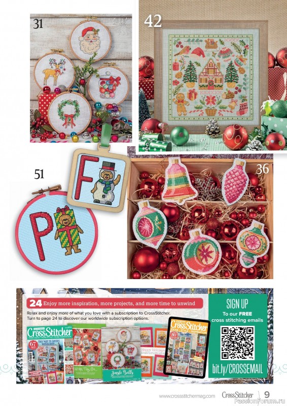 Коллекция вышивки в журнале &laquo;CrossStitcher №442 2026&raquo;