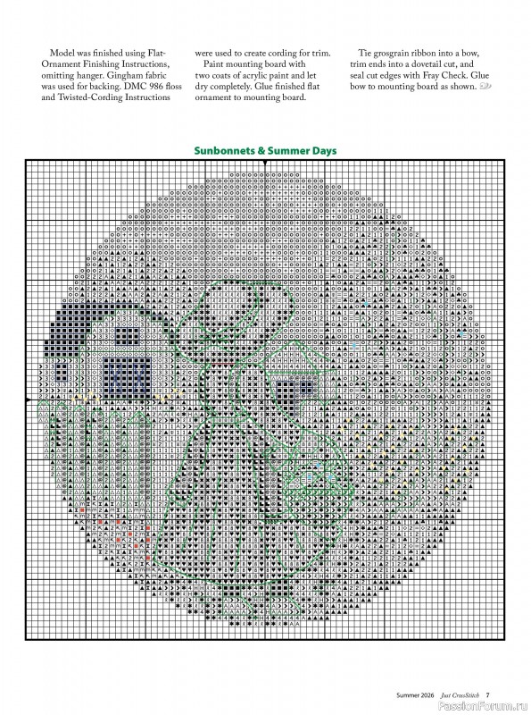 Коллекция вышивки в журнале &laquo;Just CrossStitch - Summer 2026&raquo;