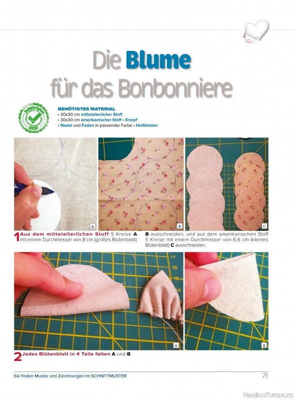 Коллекция проектов для рукодельниц в журнале «I Love Nahen - Februar/Marz 2026»