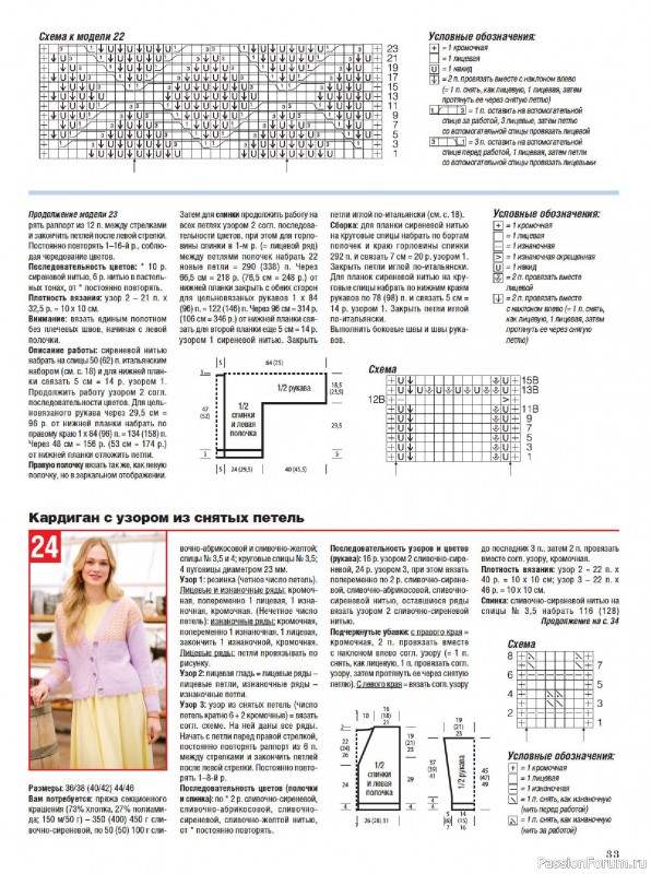 Вязаные модели в журнале &laquo;Сабрина №9 2026&raquo;
