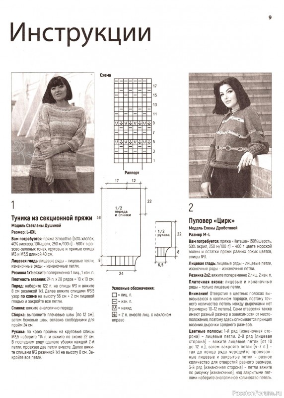 Вязаные модели в журнале «Вязаная одежда для солидных дам №5 2023»