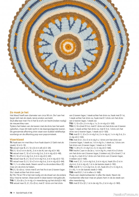 Вязаные проекты крючком в журнале &laquo;Aan de Haak №66 2025&raquo;