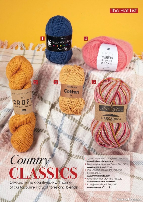 Вязаные проекты крючком в журнале «Crochet Now №124 2025»