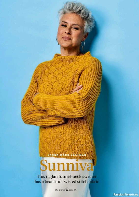Вязаные проекты спицами в журнале &laquo;The Knitter №226 2026&raquo;