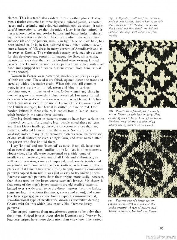 Вязаные проекты в раритетной книге «Traditional Scandinavian Knitting»