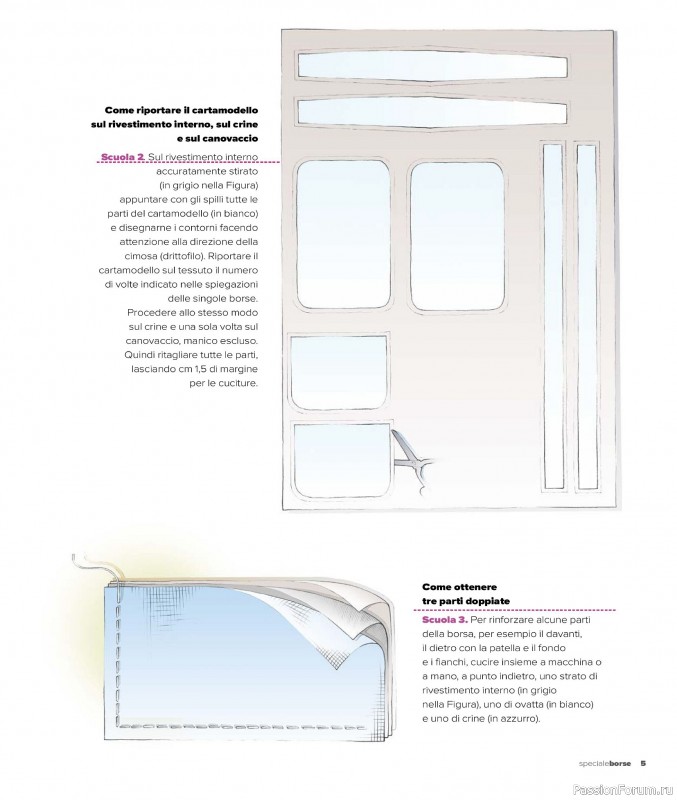 Вязаные проекты в журнале «Mani di Fata Speciale Borse - Dicembre 2025»