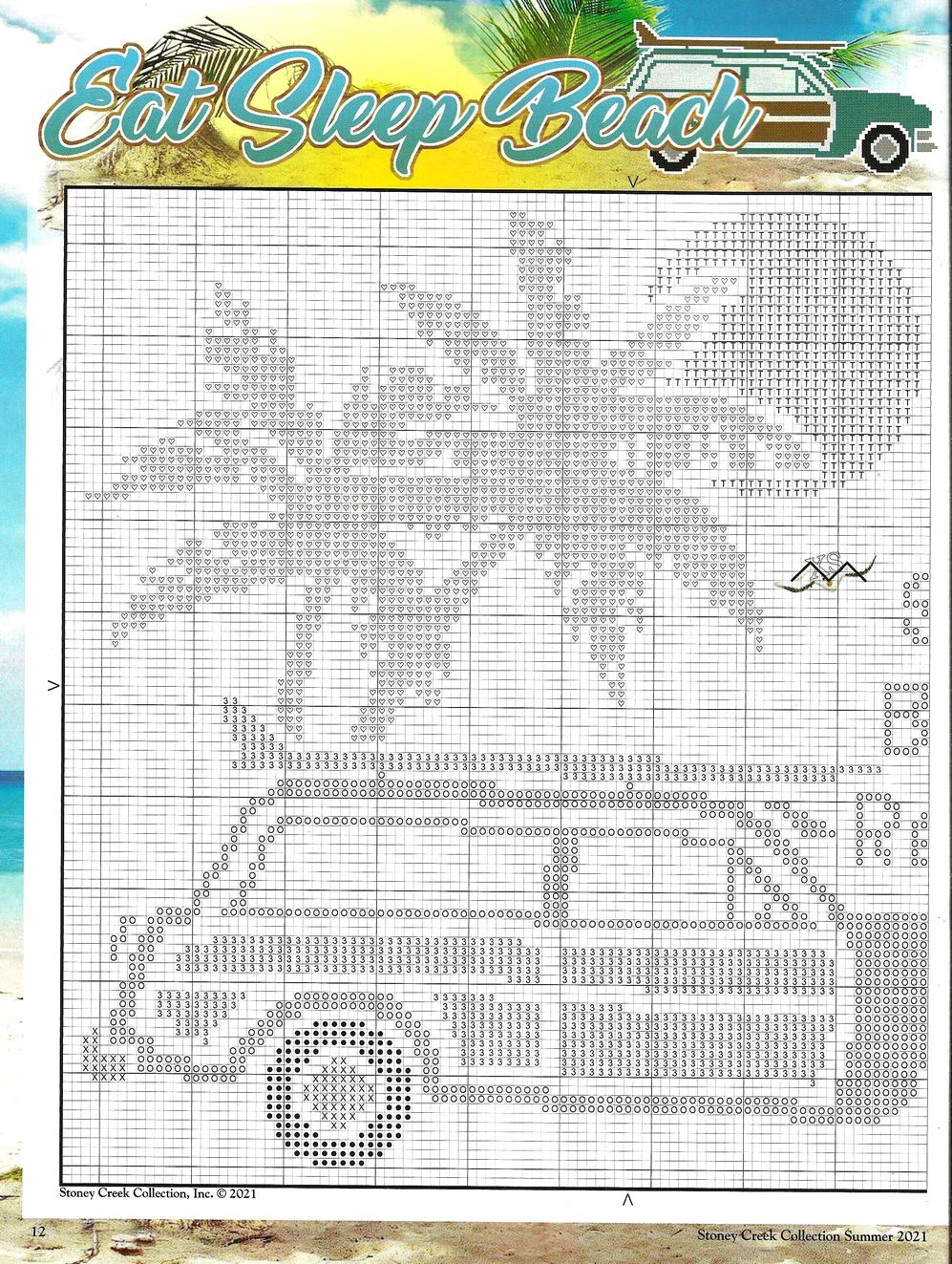 Вышивка крестом в журнале «Stoney Creek Cross Stitch Collection - Summer 2021» Вышивка крестом в журнале «Stoney Creek Cross Stitch Collection - Summer 2021»