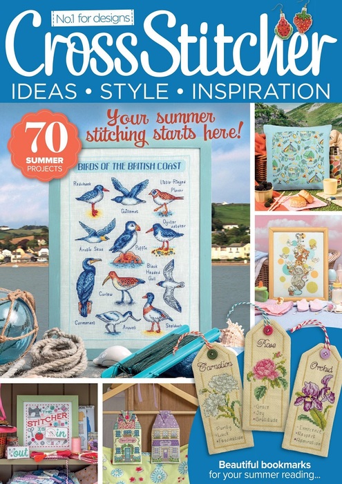 Коллекция вышивки в журнале &laquo;CrossStitcher №384 2022&raquo;