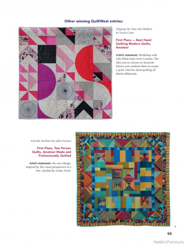 Коллекция проектов для рукодельниц в журнале «Great Australian Quilts №16 2025»