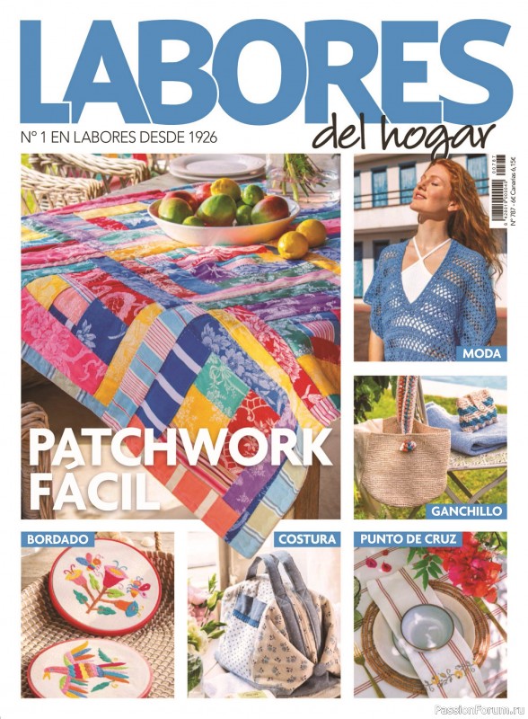 Коллекция проектов для рукодельниц в журнале «Labores del hogar №787 2025»
