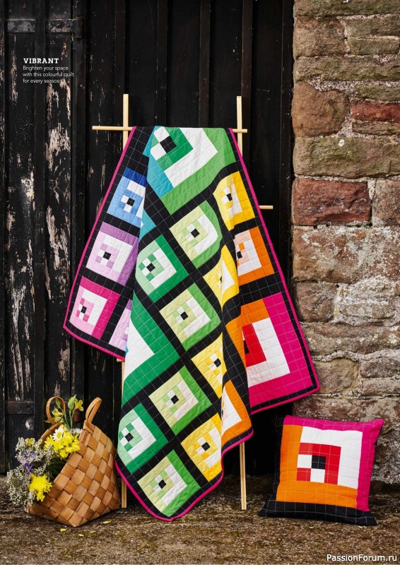 Коллекция проектов для рукодельниц в журнале «Love Patchwork & Quilting №154 2025»