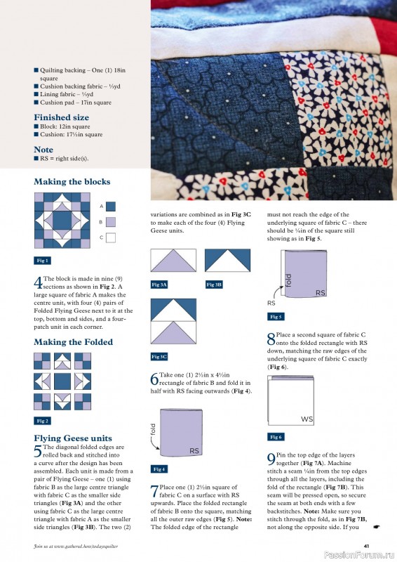 Коллекция проектов для рукодельниц в журнале «Todays Quilter №137 2025»